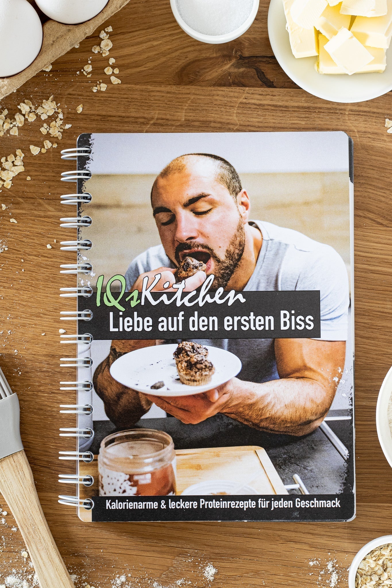 Liebe auf den ersten Biss | Ringbuch + Naschwerk für Genießer | Ringbuch