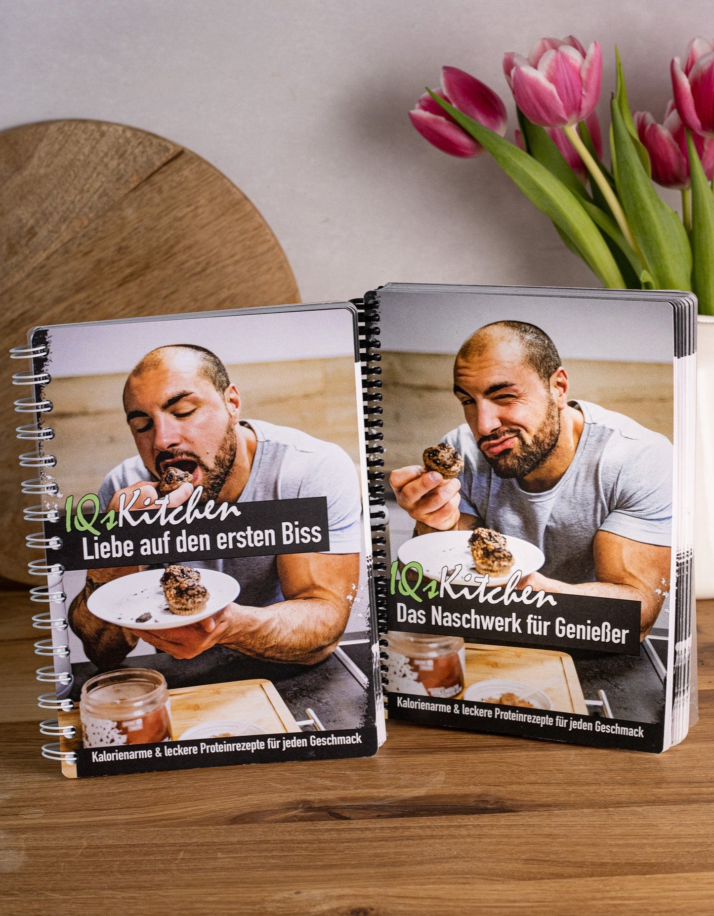Liebe auf den ersten Biss | Ringbuch + Naschwerk für Genießer | Ringbuch