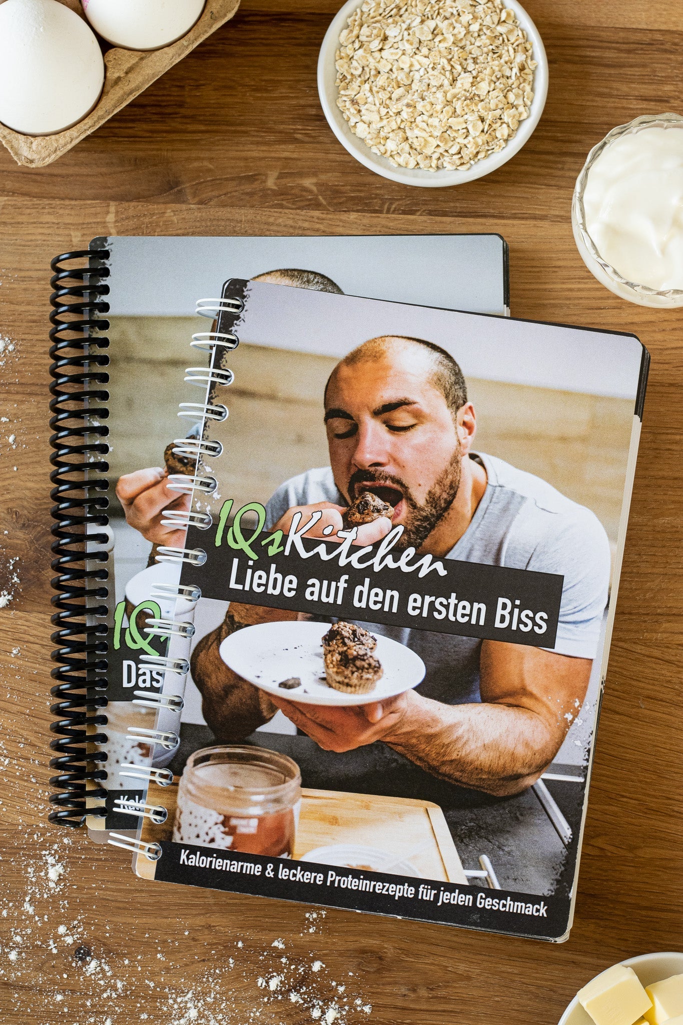 Liebe auf den ersten Biss | Ringbuch + Naschwerk für Genießer | Ringbuch